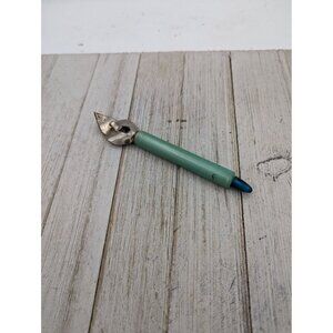 Vintage Advertising Bottle Jar Opener Lid Lift Church Key Green